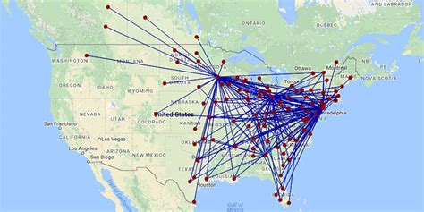 Allegiant Air - route map. American low cost carrier Allegiant Air operates both scheduled and charter flights to most parts of the US. All in all, the airline has about 130 destinations. You can find their operating bases in cities like Austin, Las Vegas, Los Angeles and Pittsburgh. New routes.